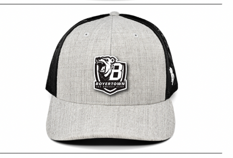 SALE!! Branded Bills Flex Fit Snapback Trucker w/ Colored Leather Patch